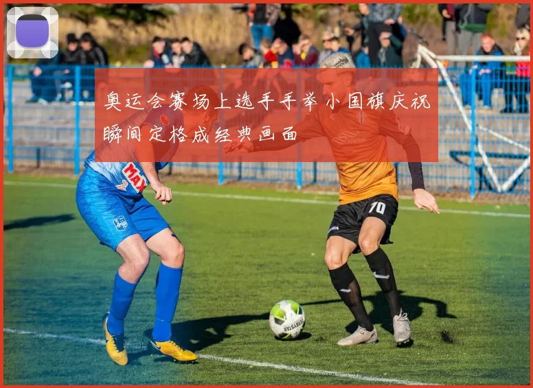奥运会赛场上选手手举小国旗庆祝瞬间定格成经典画面