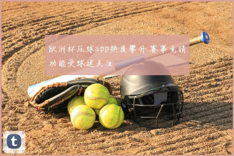欧洲杯压球app热度攀升 赛事竞猜功能受球迷关注